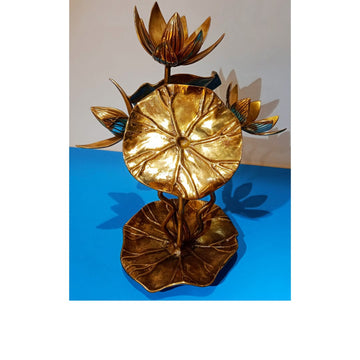 Brass Lotus Small