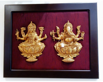 Laxmi Ganesha Frame