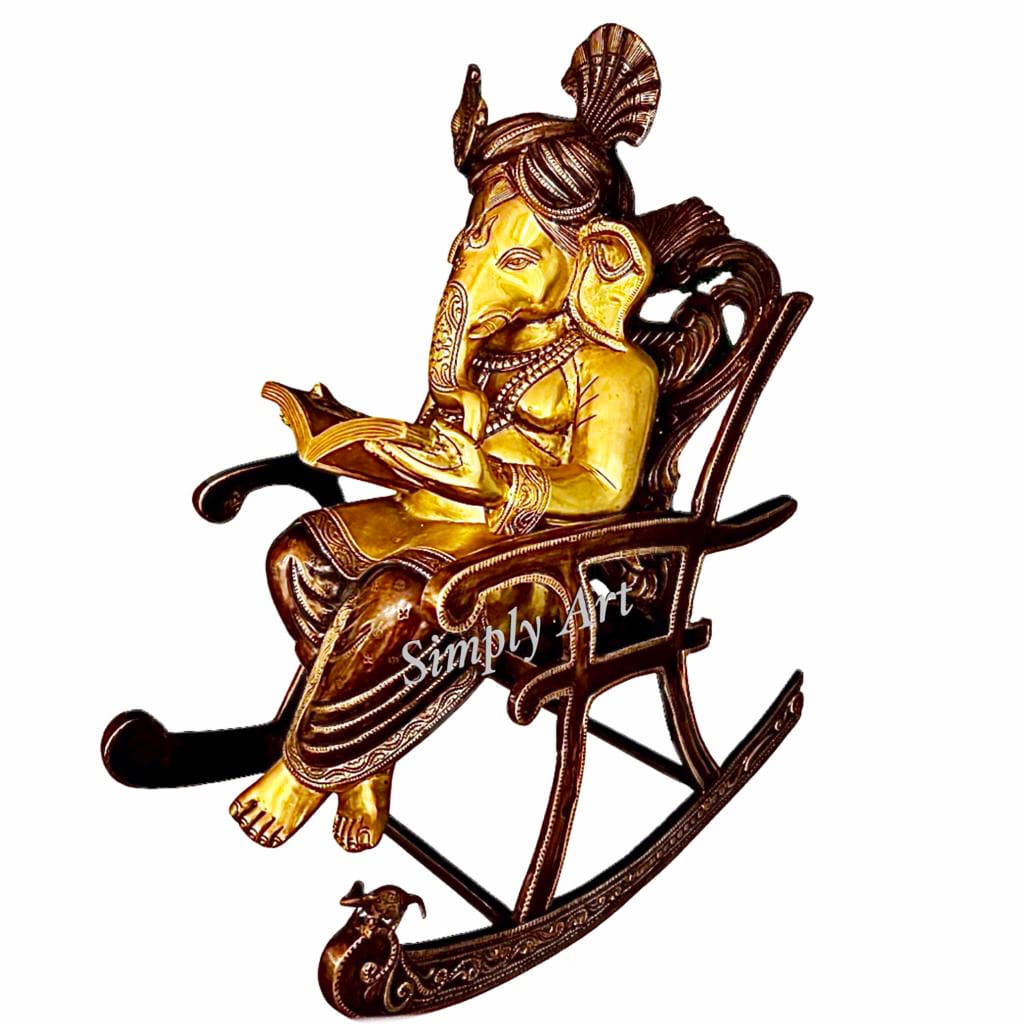 2 Tone Rocking Chair Ganesha