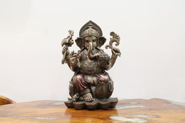 Ganesha On Lotus