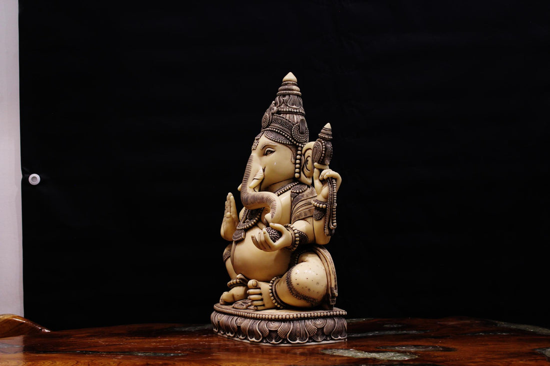 Ivory Ganesha (Big)