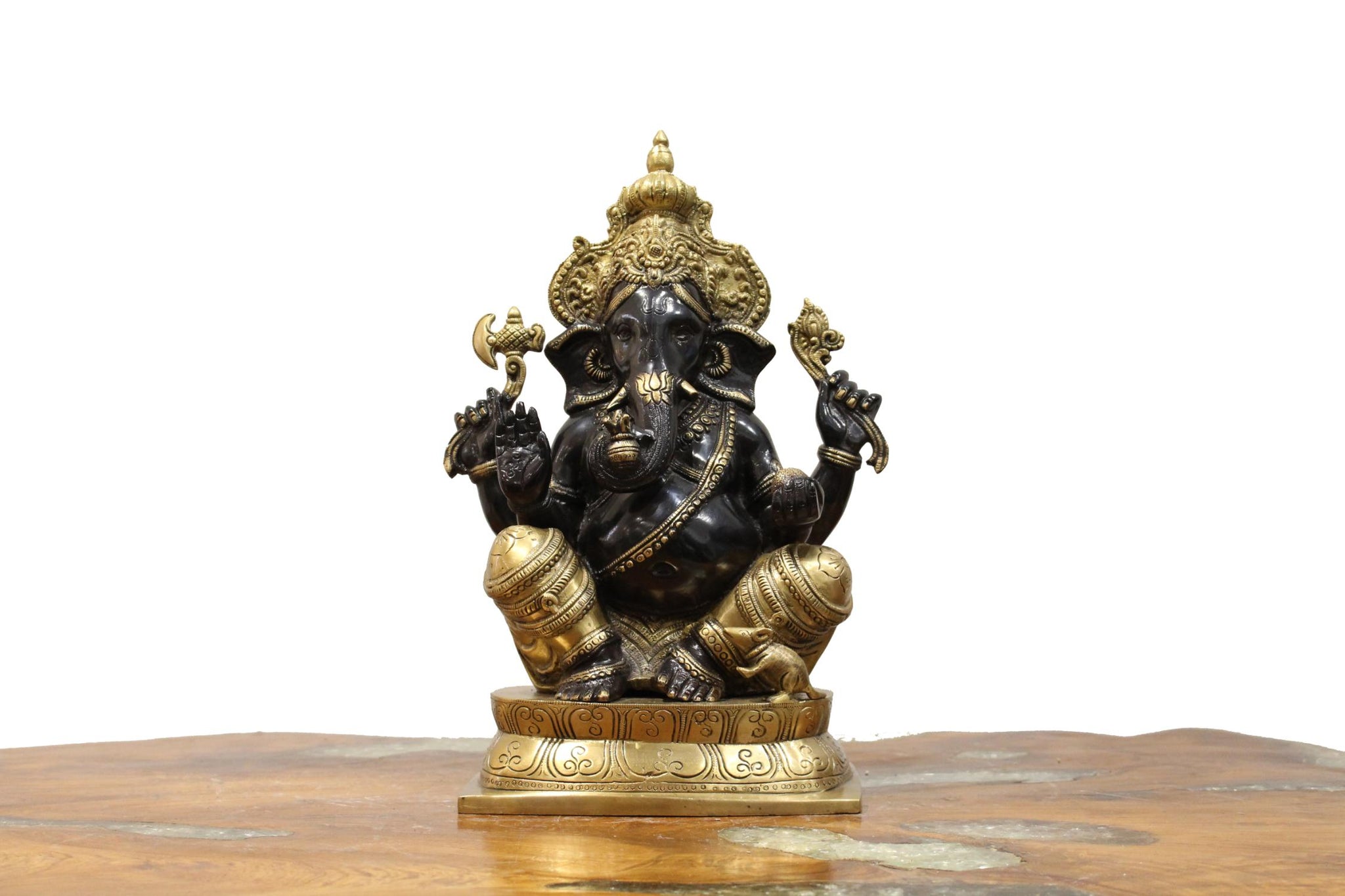 South Style Black Ganpati