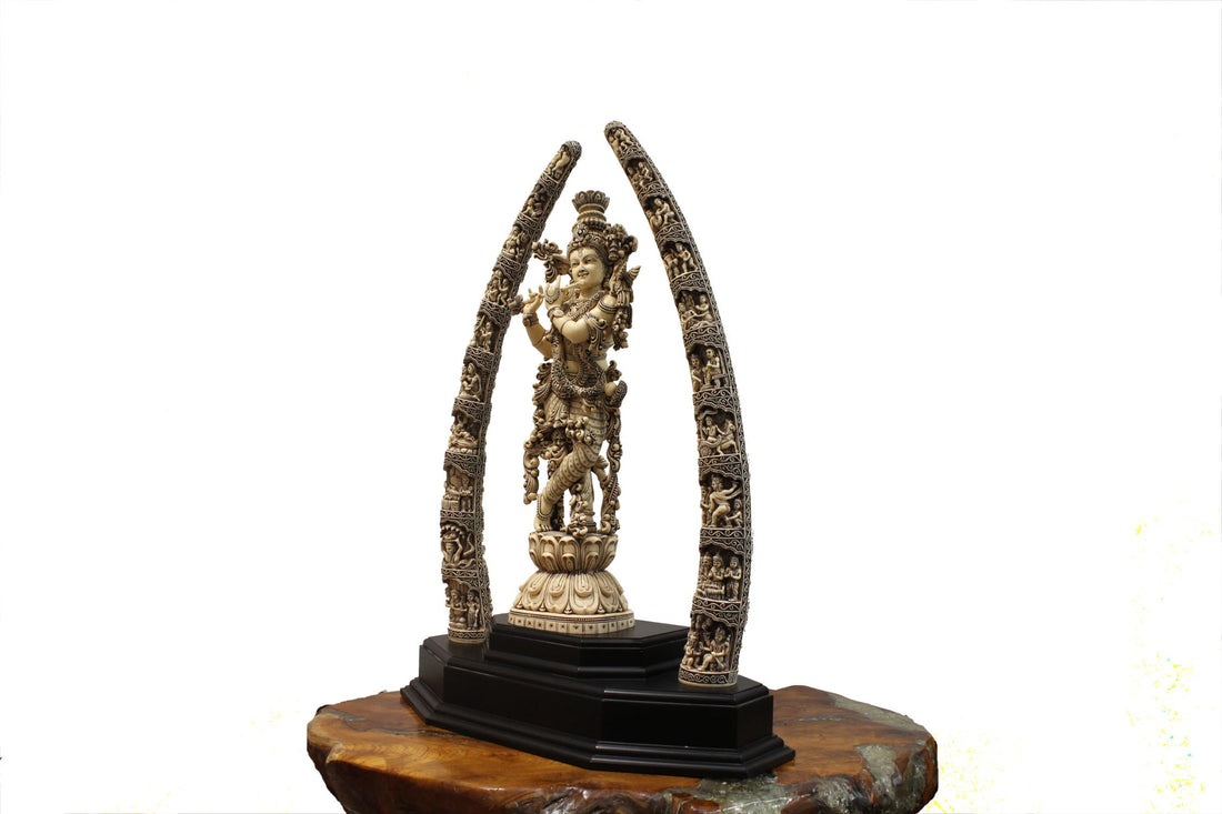 Krishna With Tusk