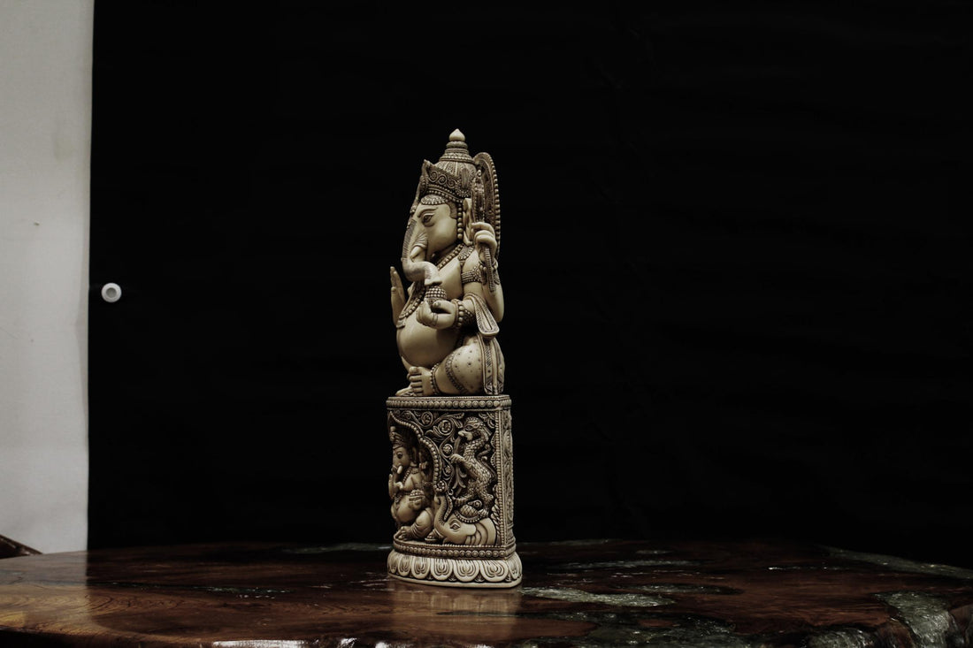 Ganesha On Pedestal